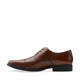 Men's Tilden Cap Toe Oxford Brown Leather Dress Shoes