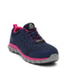 Women's Athletic Work Shoe - Navy and Pink